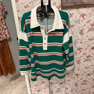 BiBi Vibrant Striped Shirt